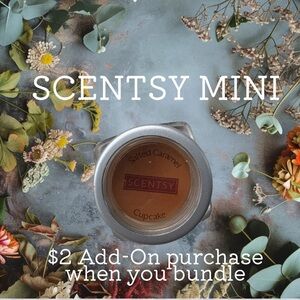 $2 Add-On 🆕Scentsy Mini Salted Caramel Cupcake Home Fragrance